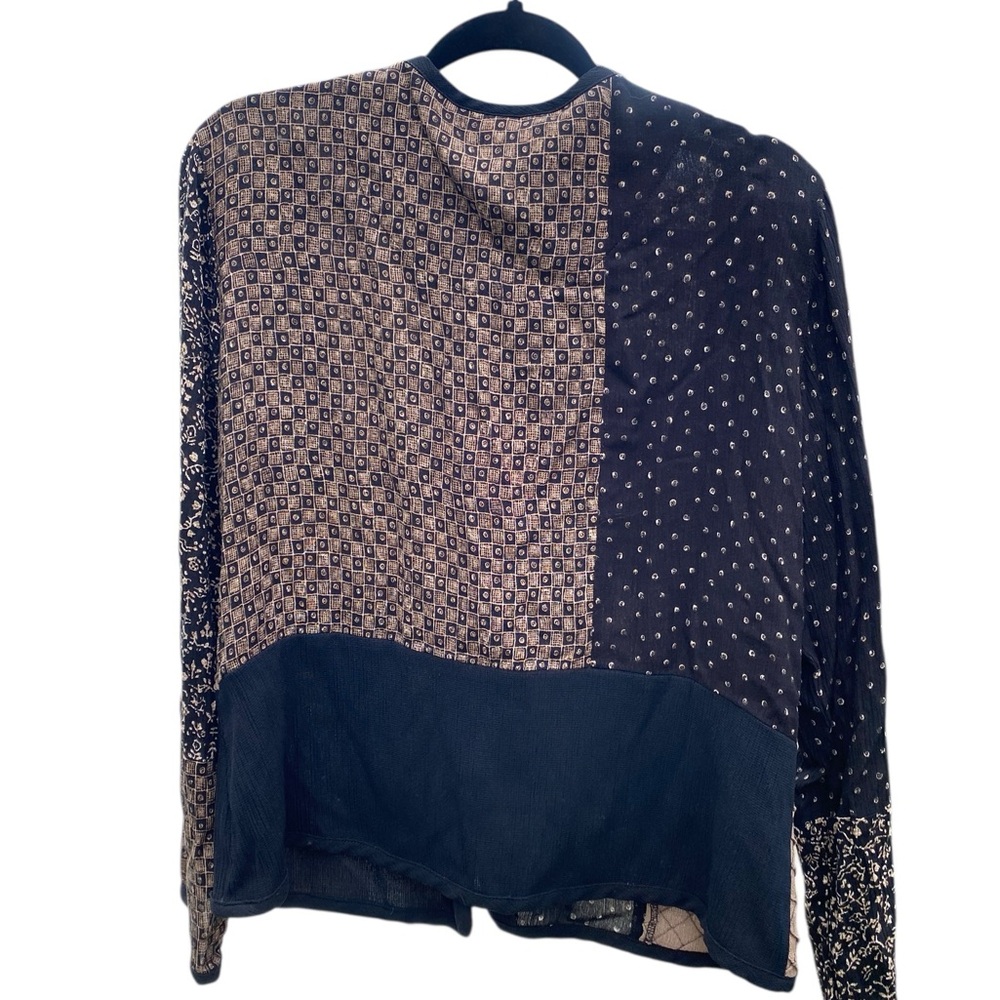 Drapers & Damons Lightweight Patchwork Natural Pa… - image 3